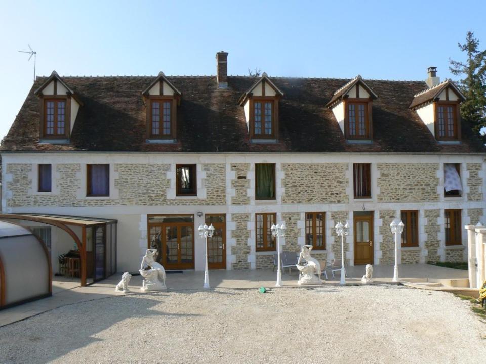 Le Manoir Des Chapelles Bed & Breakfast Venoy Bagian luar foto